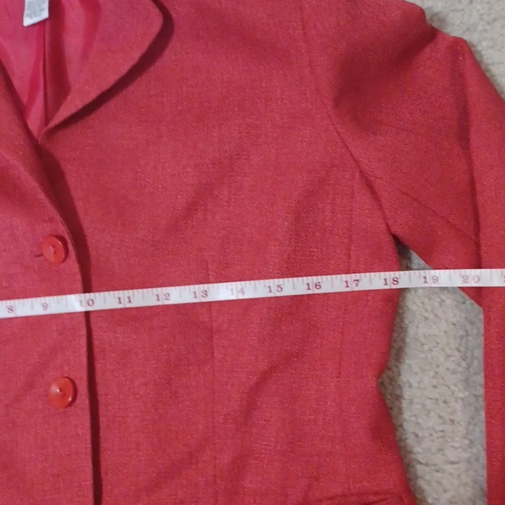 Judith Hart Petites Red Blazer